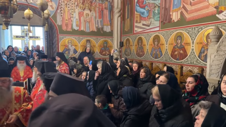 Rânduiala Spălării picioarelor în Joia Mare la Mănăstirea Putna (2026)